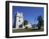 Exterior of Torre De Belem, UNESCO World Heritage Site, Belem, Lisbon, Portugal-Neale Clarke-Framed Photographic Print