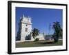 Exterior of Torre De Belem, UNESCO World Heritage Site, Belem, Lisbon, Portugal-Neale Clarke-Framed Photographic Print