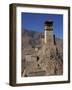 Exterior of Tower at Yumbu Lhakang, the Oldest Dwelling in Tibet, Central Valley of Tibet, China-Alison Wright-Framed Photographic Print