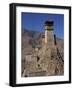 Exterior of Tower at Yumbu Lhakang, the Oldest Dwelling in Tibet, Central Valley of Tibet, China-Alison Wright-Framed Photographic Print