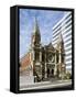 Exterior of Trinity Church, Perth, Western Australia, Australia-Peter Scholey-Framed Stretched Canvas