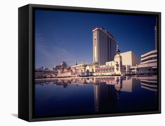 Exterior of Trump Taj Mahal Casino-Ted Thai-Framed Stretched Canvas