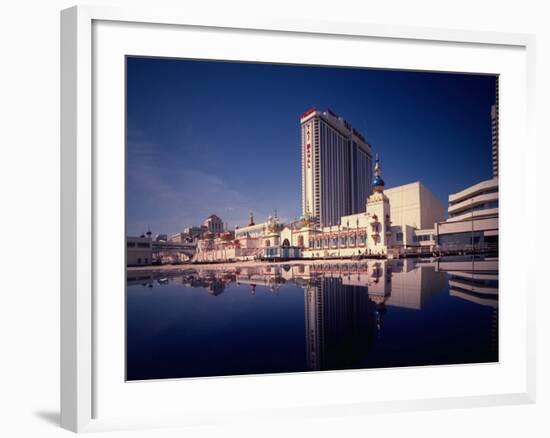 Exterior of Trump Taj Mahal Casino-Ted Thai-Framed Photographic Print