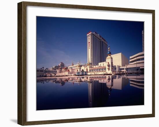 Exterior of Trump Taj Mahal Casino-Ted Thai-Framed Photographic Print