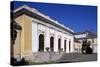 Exterior of Union Hall in Citadel of Alba Iulia, Romania-null-Stretched Canvas