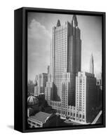 Exterior of Waldorf Astoria Hotel-Alfred Eisenstaedt-Framed Stretched Canvas