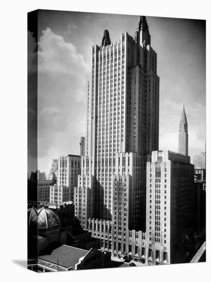 Exterior of Waldorf Astoria Hotel-Alfred Eisenstaedt-Stretched Canvas