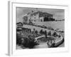 Exterior of Wealthy Saudi Arabian Businessman Ibrahim Chakir's Summer Home Near Beirut-James Burke-Framed Premium Photographic Print