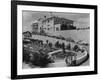 Exterior of Wealthy Saudi Arabian Businessman Ibrahim Chakir's Summer Home Near Beirut-James Burke-Framed Premium Photographic Print