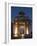Exterior of Wellington Arch at Night, Hyde Park Corner, London, England, United Kingdom, Europe-Ben Pipe-Framed Photographic Print