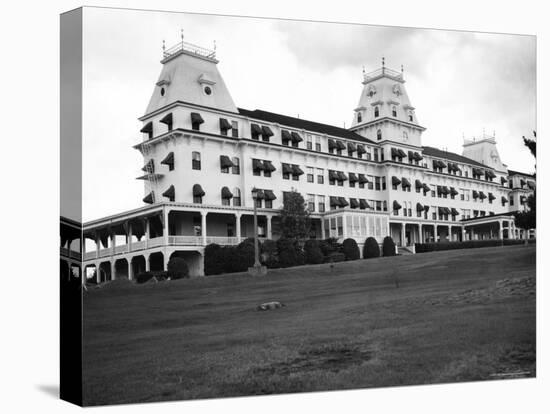 Exterior of Wentworth by the Sea Hotel-Walker Evans-Stretched Canvas