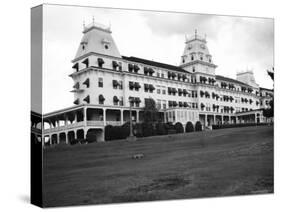 Exterior of Wentworth by the Sea Hotel-Walker Evans-Stretched Canvas