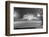 Exterior of White House at Night-null-Framed Photographic Print