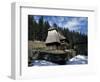 Exterior of Wooden Ruthenian Orthodox Church in Village of Zuberec, Zilina Region, Slovakia-Richard Nebesky-Framed Photographic Print