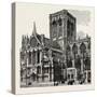 Exterior of York Cathedral-null-Stretched Canvas