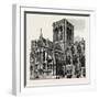 Exterior of York Cathedral-null-Framed Giclee Print