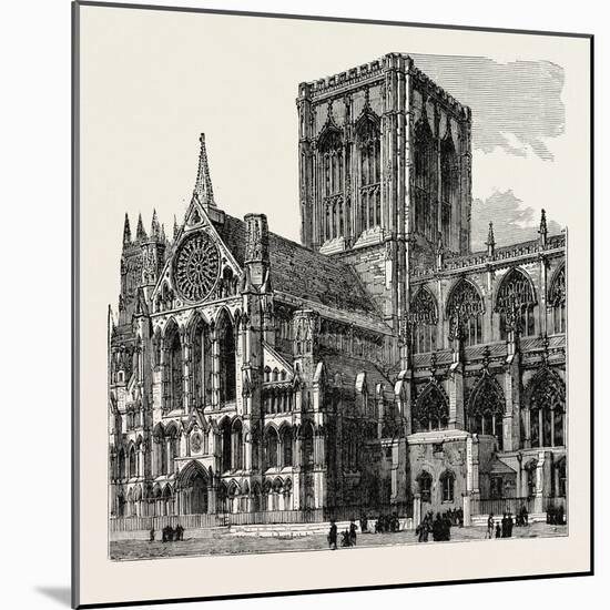 Exterior of York Cathedral-null-Mounted Giclee Print