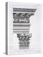 Exterior Order of the Temple of Aesculapius, Plate XLVII-Robert Adam-Stretched Canvas