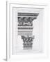 Exterior Order of the Temple of Aesculapius, Plate XLVII-Robert Adam-Framed Giclee Print