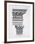 Exterior Order of the Temple of Aesculapius, Plate XLVII-Robert Adam-Framed Giclee Print