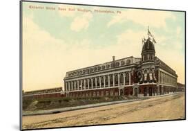 Exterior Shibe Baseball Stadium, Philadelphia, Pennsylvania-null-Mounted Art Print