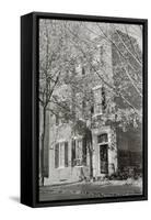 Exterior Shot of Home of John F Kennedy-null-Framed Stretched Canvas