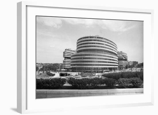 Exterior Shot of Watergate Complex-null-Framed Photographic Print