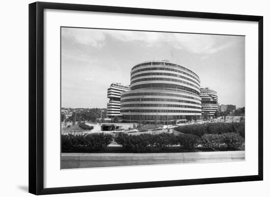 Exterior Shot of Watergate Complex-null-Framed Photographic Print