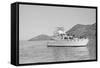 Exterior Side View of the Yacht Splendor-null-Framed Stretched Canvas