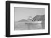 Exterior Side View of the Yacht Splendor-null-Framed Photographic Print