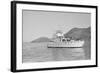 Exterior Side View of the Yacht Splendor-null-Framed Photographic Print