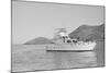 Exterior Side View of the Yacht Splendor-null-Mounted Photographic Print