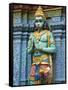 Exterior Statue of the Hindu Monkey God Hanuman, Sri Krishna Bagawan Temple, Singapore-Richard Maschmeyer-Framed Stretched Canvas