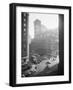 Exterior View Carnegie Hall with Pedestrians and Traffic-null-Framed Photographic Print