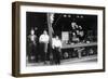 Exterior View of a Cigar Store - Barre, VT-Lantern Press-Framed Art Print