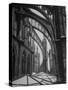 Exterior View of Amiens Cathedral-Nat Farbman-Stretched Canvas
