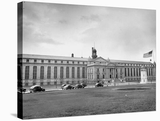 Exterior View of Atlanta Federal Prison-Myron Davis-Stretched Canvas