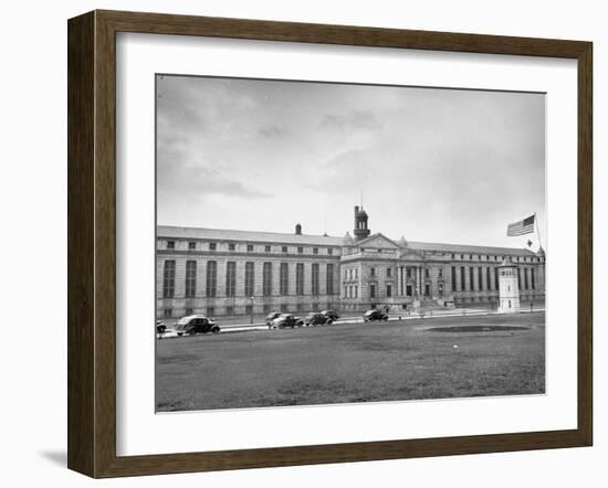 Exterior View of Atlanta Federal Prison-Myron Davis-Framed Photographic Print