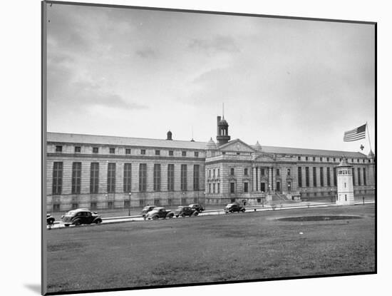 Exterior View of Atlanta Federal Prison-Myron Davis-Mounted Photographic Print