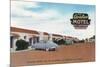 Exterior View of Avalon Motel - Fresno, CA-Lantern Press-Mounted Premium Giclee Print