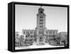 Exterior View of Beverly Hills City Hall-null-Framed Stretched Canvas