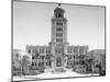 Exterior View of Beverly Hills City Hall-null-Mounted Photographic Print