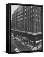 Exterior View of Bloomingdales Department Store-null-Framed Stretched Canvas