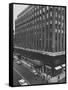 Exterior View of Bloomingdales Department Store-null-Framed Stretched Canvas