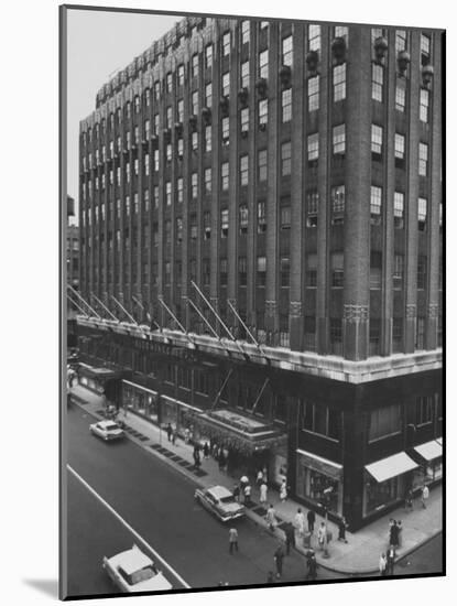 Exterior View of Bloomingdales Department Store-null-Mounted Photographic Print
