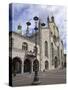 Exterior View of Cathedral in Como Town Centre, Lake Como, Lombardy, Italian Lakes, Italy, Europe-Peter Barritt-Stretched Canvas