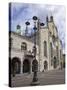 Exterior View of Cathedral in Como Town Centre, Lake Como, Lombardy, Italian Lakes, Italy, Europe-Peter Barritt-Stretched Canvas