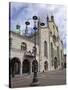 Exterior View of Cathedral in Como Town Centre, Lake Como, Lombardy, Italian Lakes, Italy, Europe-Peter Barritt-Stretched Canvas