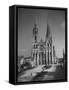 Exterior View of Chartres Cathedral-null-Framed Stretched Canvas