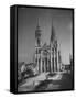 Exterior View of Chartres Cathedral-null-Framed Stretched Canvas